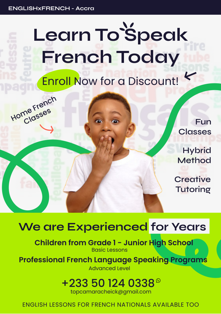 Learn French in Accra today